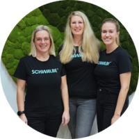 Mitarbeiterinnen von Schwalbe